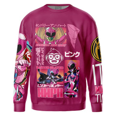 Pink Ranger Mighty Morphin Power Rangers Streetwear Sweatshirt