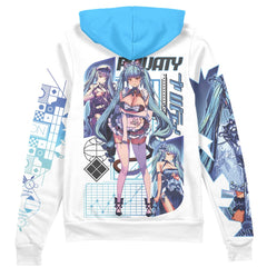 Privaty Nikke Streetwear Zip Hoodie Jacket