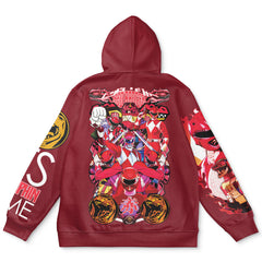 Red Ranger Mighty Morphin Power Rangers Streetwear Hoodie