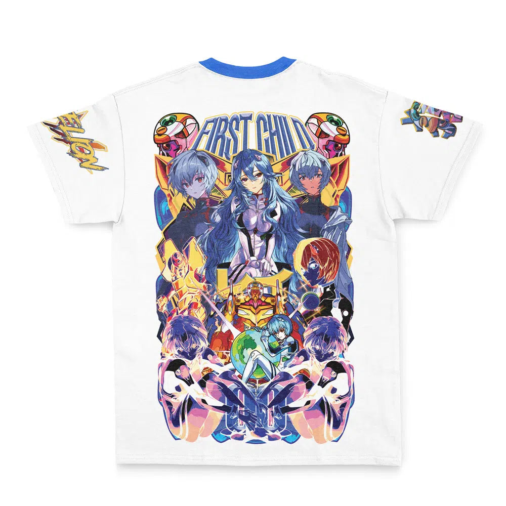 Rei Ayanami V2 Eva Streetwear T-Shirt