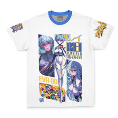 Rei Ayanami V2 Eva Streetwear T-Shirt