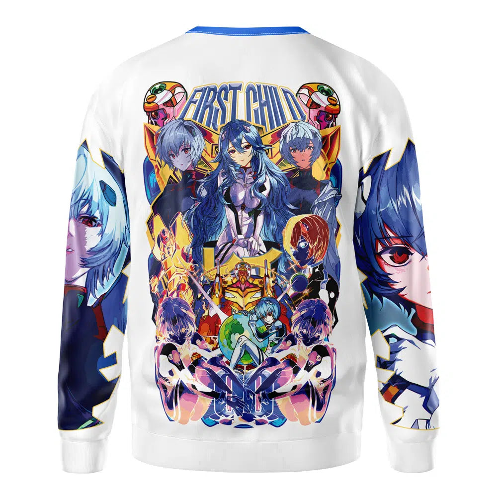 Rei Ayanami V2 Eva Streetwear Sweatshirt