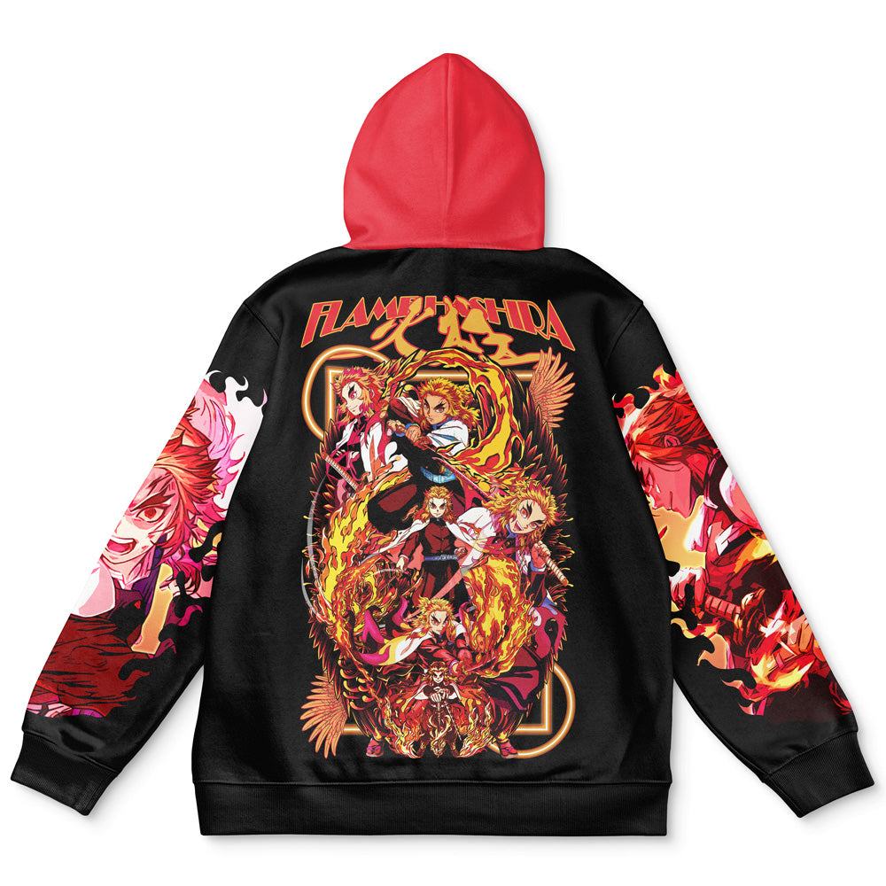 Kyojuro Rengoku V3 Demon Slayer Streetwear Hoodie
