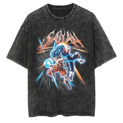 "Saiyan Energy" Vintage Oversized T Shirt