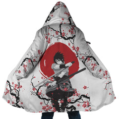 Sasuke Uchiha Cherry Blossom Shippuden Dream Cloak Coat