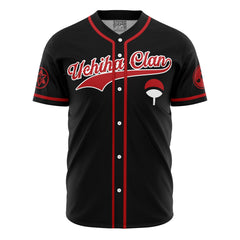 Sasuke Uchiha Clan Shippuden Baseball Jersey