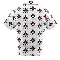 Sasuke Uchiha Shippuden Button Up Hawaiian Shirt
