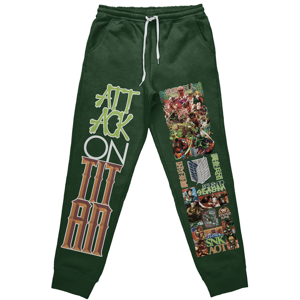 Return to Shiganshina Attack on Titan Streetwear Sweatpants