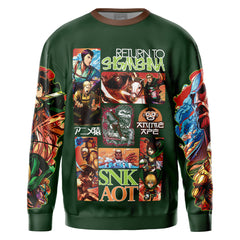 Return to Shiganshina Attack on Titan Streetwear Sweatshirt