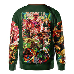 Return to Shiganshina Attack on Titan Streetwear Sweatshirt