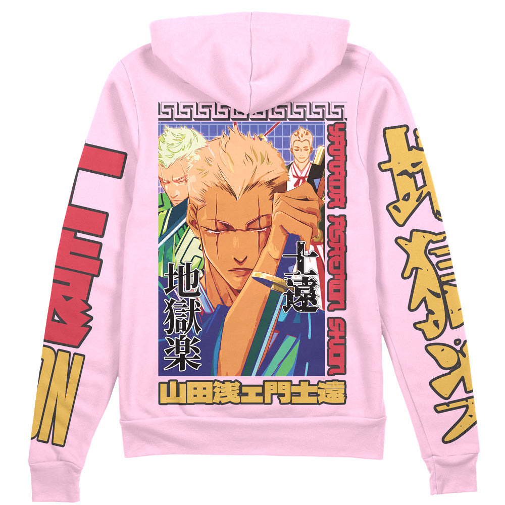 Yamada Asaemon Shion Hell’s Paradise Streetwear Zip Hoodie Jacket
