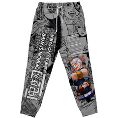 Uzui Tengen Manga Collage Demon Slayer Streetwear Sweatpants