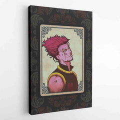 Trippy Hypnotic Eye Hisoka Hunter X Hunter Canvas Print Wall Art
