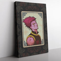 Trippy Hypnotic Eye Hisoka Hunter X Hunter Canvas Print Wall Art