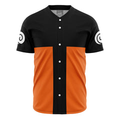 Uzumaki V2 Shippuden No Piping Baseball Jersey