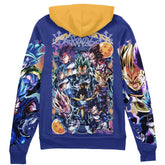 Vegeta V4 Dragon Ball Z Streetwear Zip Hoodie Jacket