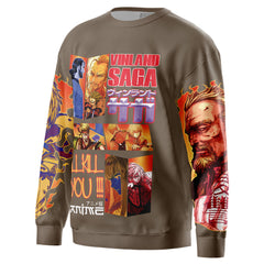 War Arc Vinland Saga Streetwear Sweatshirt