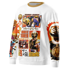 White Ranger V2 Mighty Morphin Power Rangers Streetwear Sweatshirt