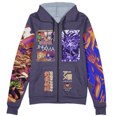 Sengoku Youko Streetwear Zip Hoodie Jacket
