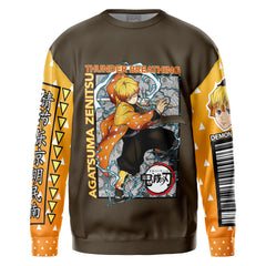 Agatsuma Zenitsu Demon Slayer Streetwear Sweatshirt
