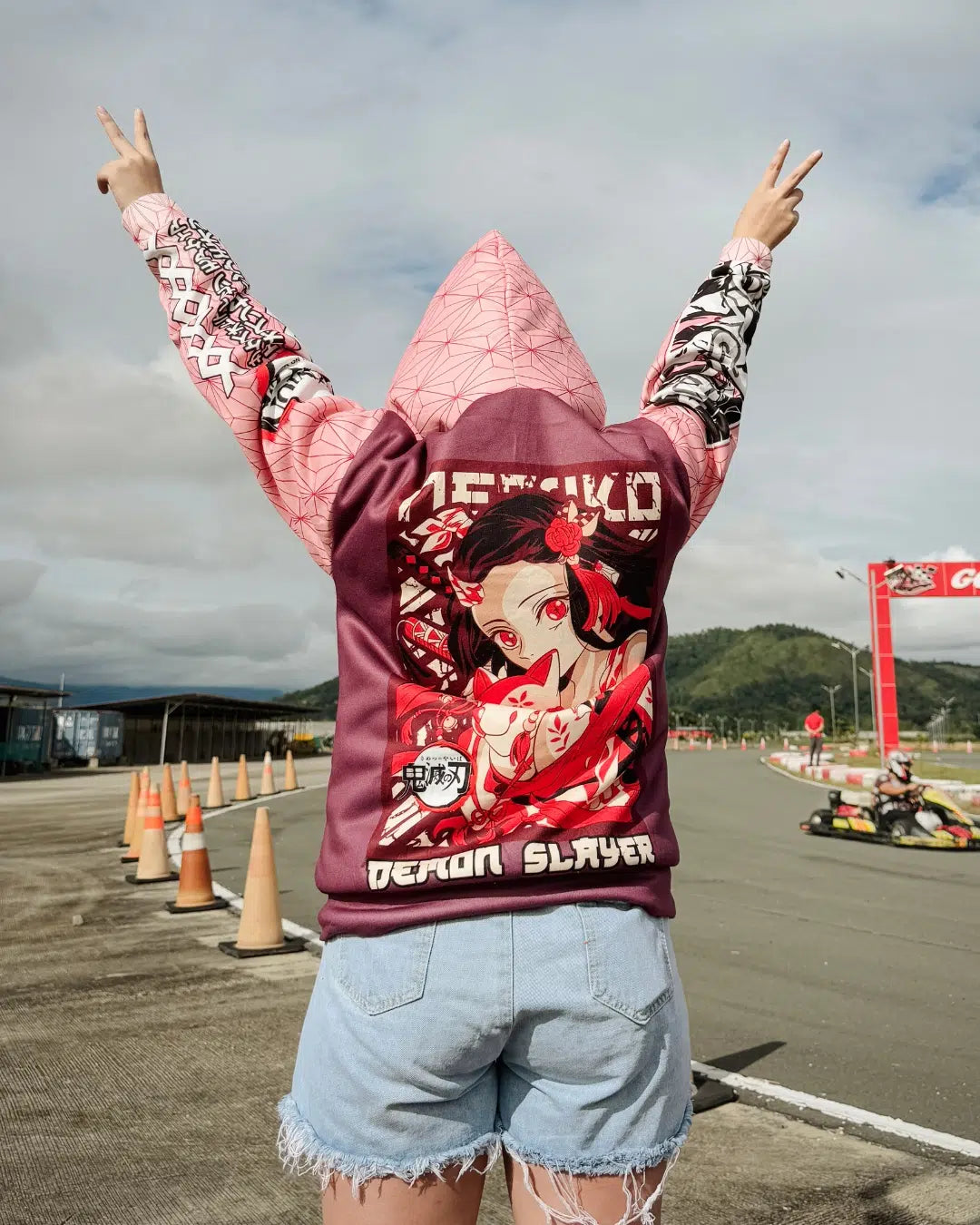 Kamado Nezuko Demon Slayer Streetwear Hoodie