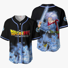 3D Anime Trunks Custom Fandom - Dragon Ball Baseball Tee