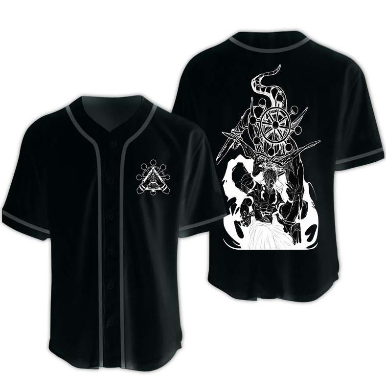 Jujutsu Kaisen Sukuna & Mahoraga Baseball Jersey