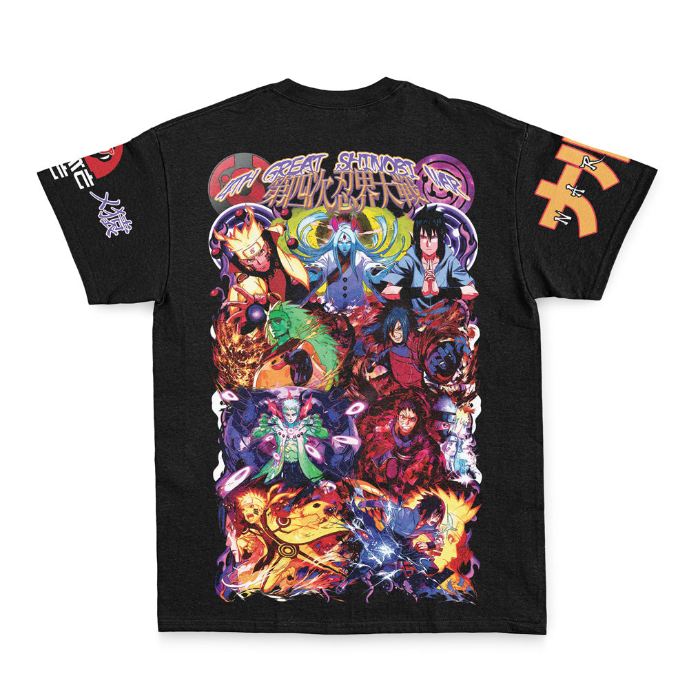 4th Great Shinobi War Shippuden Streetwear T-Shirt
