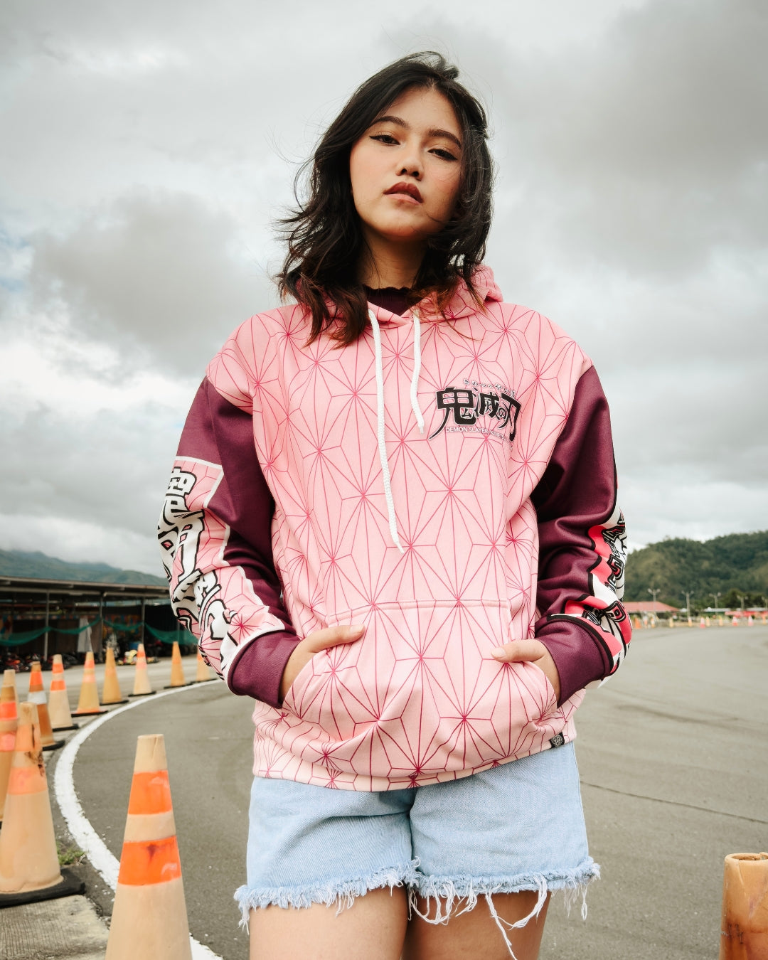 Kamado Nezuko Haori Demon Slayer Streetwear Hoodie