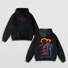 Kitsukai "Igris" Solo Leveling Vintage Oversized Hoodie