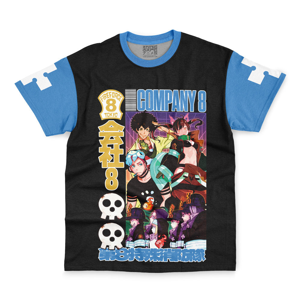 Company 8 Fire Force Streetwear T-Shirt