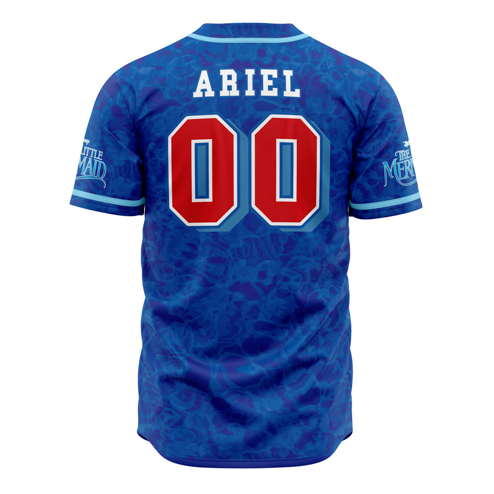Ariel The Little Mermaid V2 Baseball Jersey