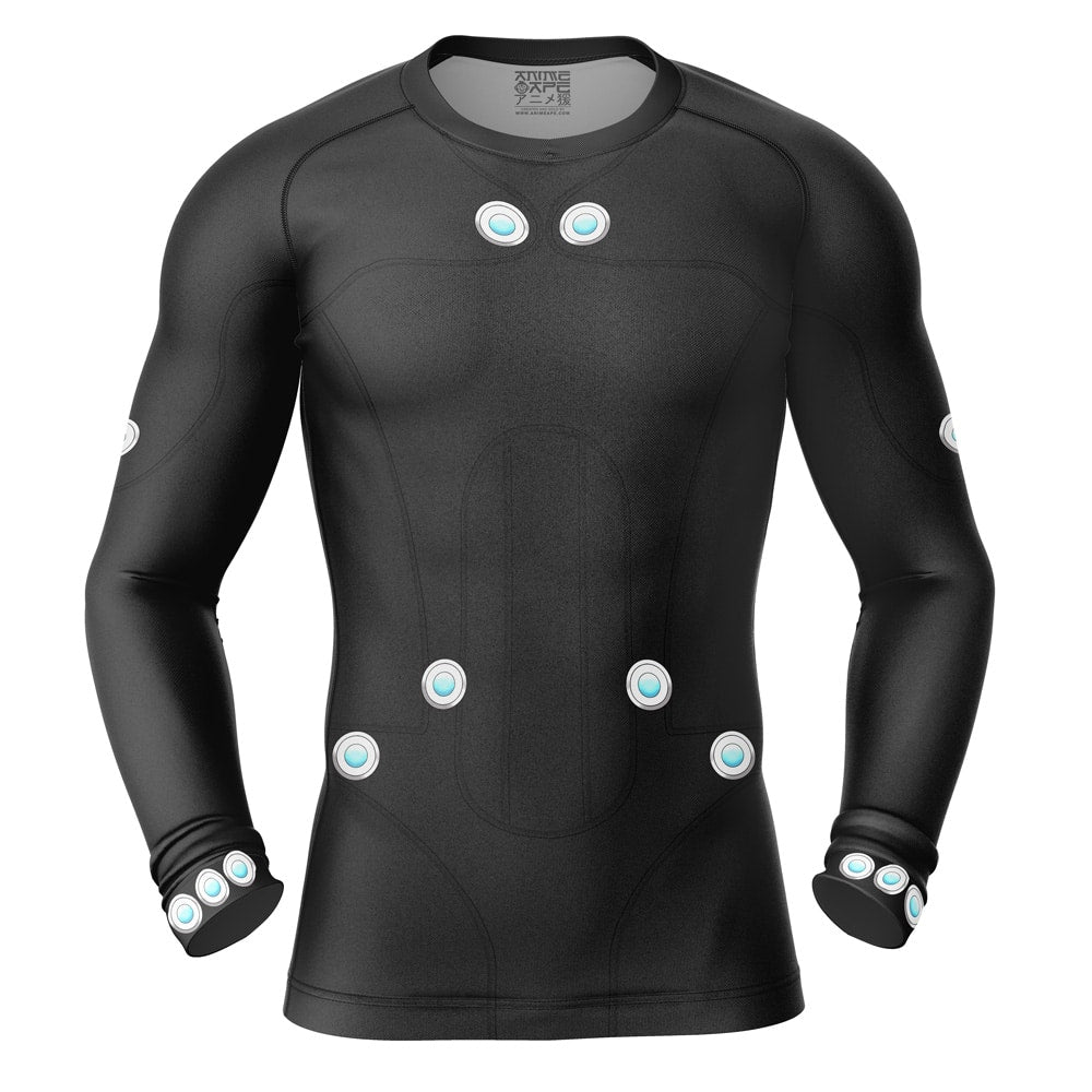 Basic Suit Gantz Long Sleeve Rash Guard Compression Shirt