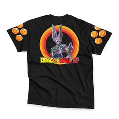 Beerus Fight DBZ Streetwear T-Shirt