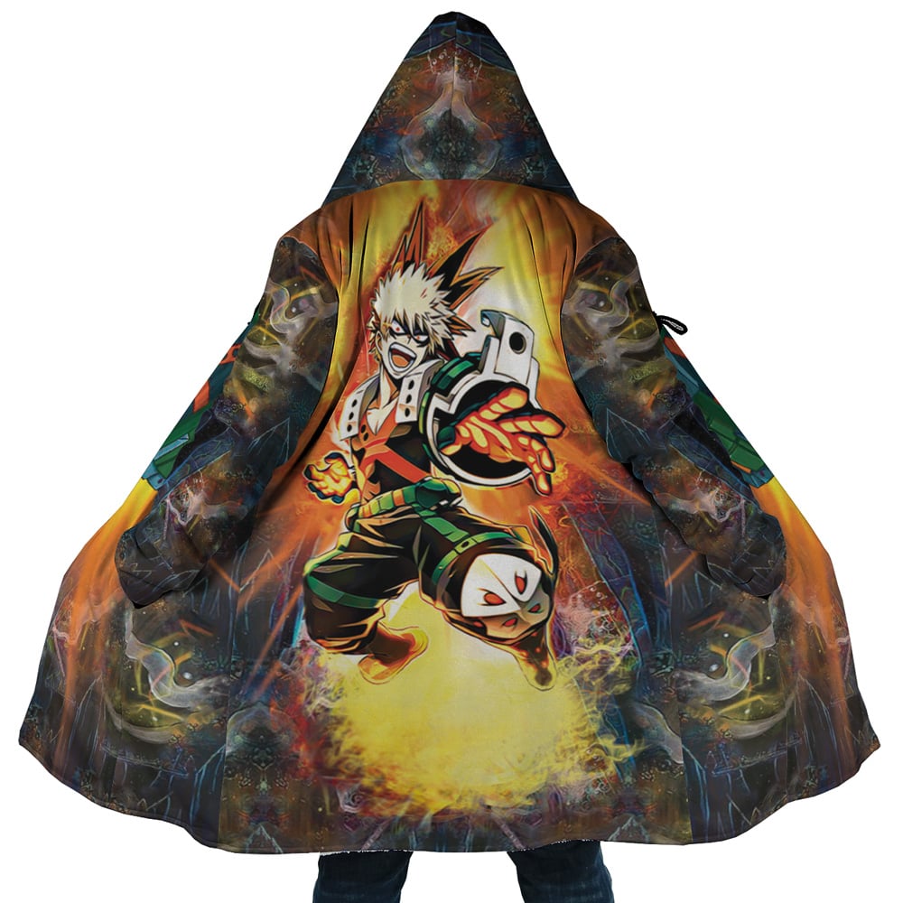 Blazing Bakugo My Hero Academia Dream Cloak Coat