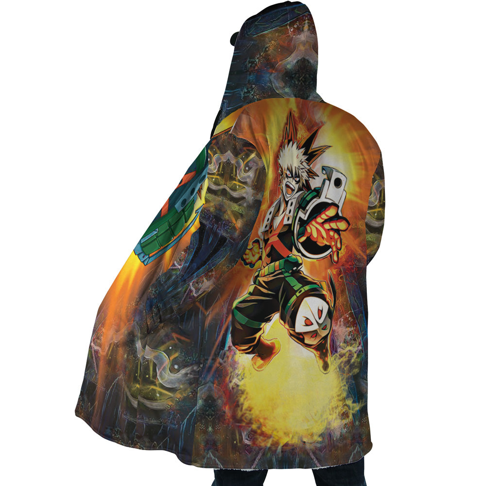 Blazing Bakugo My Hero Academia Dream Cloak Coat