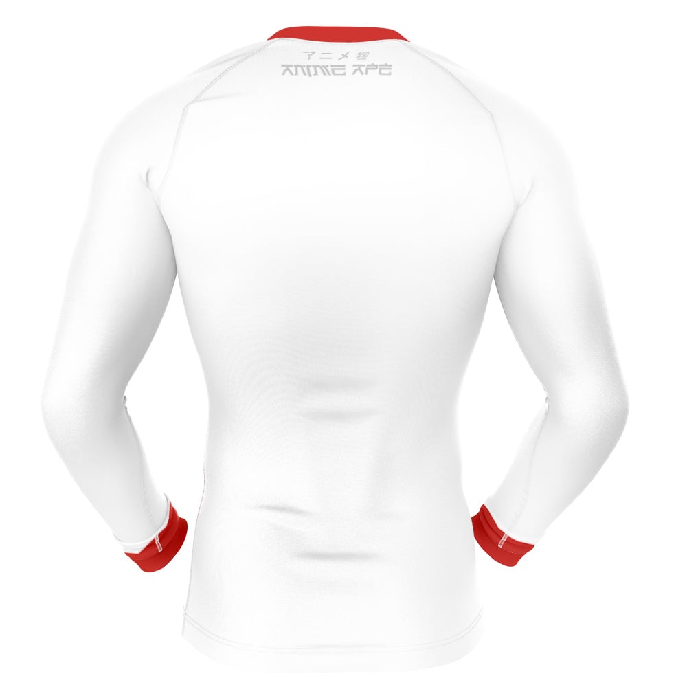 Body Improvement Club Mob Psycho 100 Long Sleeve Rash Guard Compression Shirt