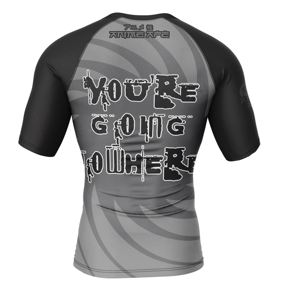 Bonesaw Is Ready Short Sleeve Rash Guard Compression Shirt