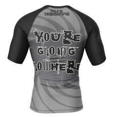 Bonesaw Is Ready Short Sleeve Rash Guard Compression Shirt