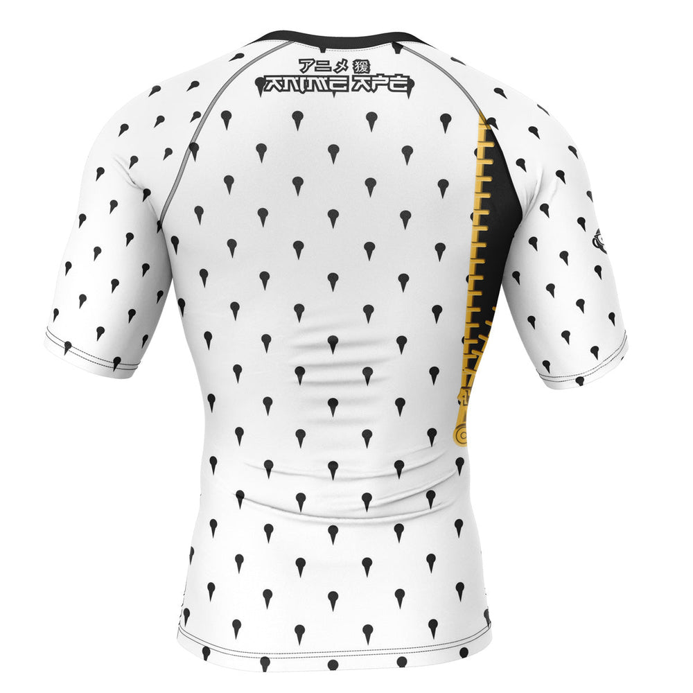 Bruno Bucciarati Jojo's Bizarre Adventure Short Sleeve Rash Guard Compression Shirt