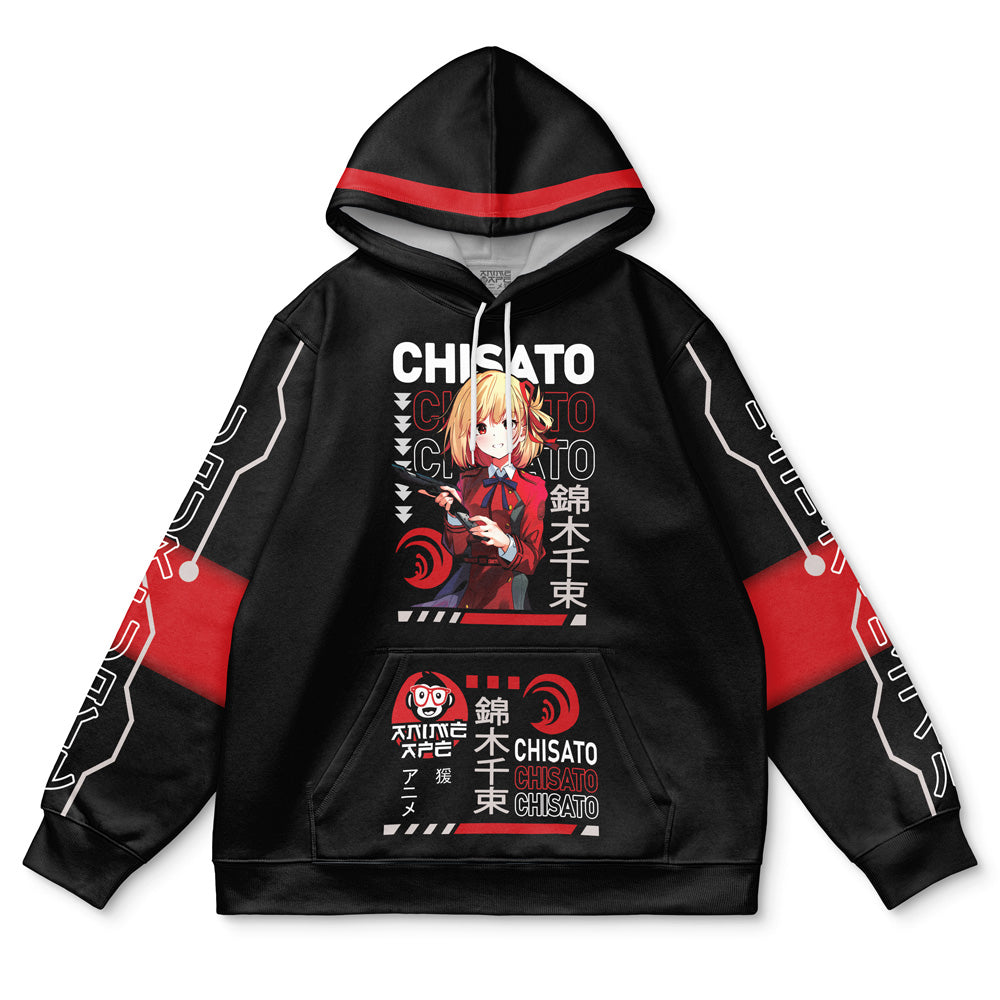Chisato Nishikigi Lycoris Recoil Streetwear Hoodie