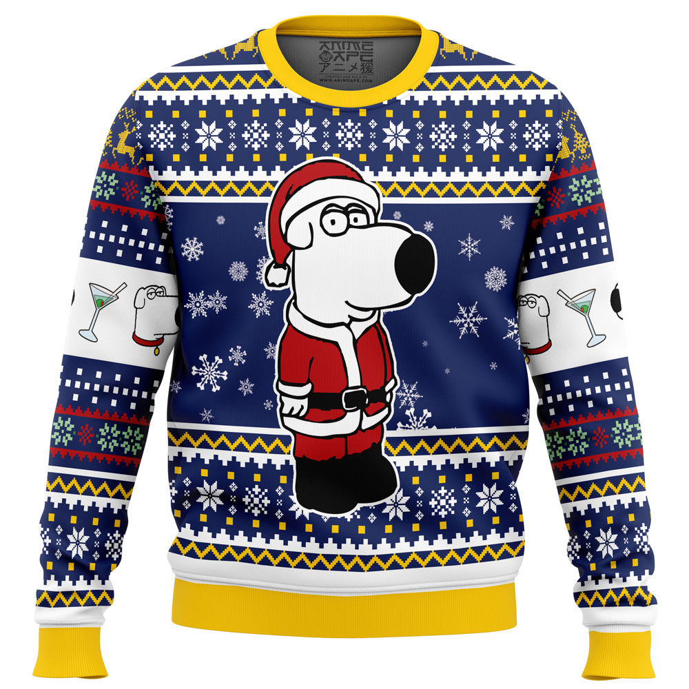 Christmas Brian Griffin Family Guy Ugly Christmas Sweater