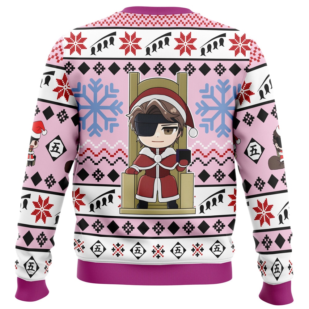 Christmas Chibi Aizen Bleach Ugly Christmas Sweater