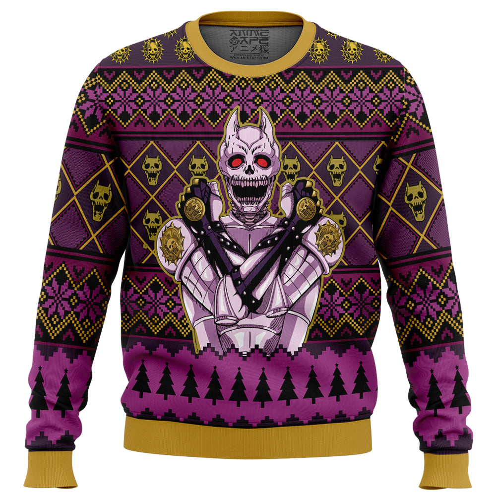 Christmas Killer Queen Jojo's Bizarre Adventure Ugly Christmas Sweater