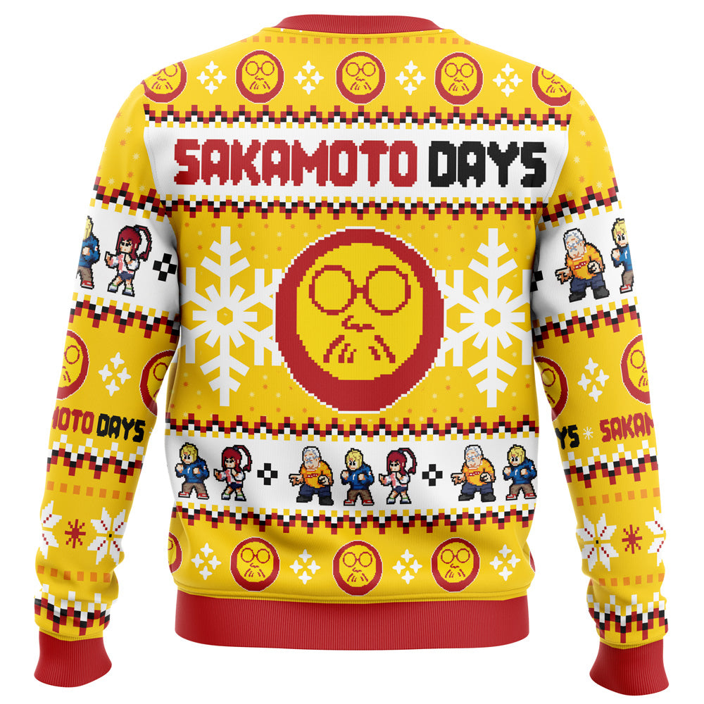 Christmas Sakamoto Days Ugly Christmas Sweater