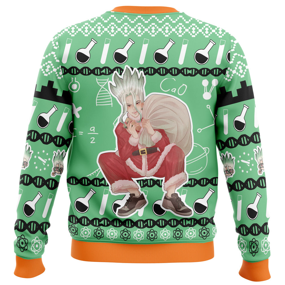 Christmas Senku Ishigami Dr. Stone Ugly Christmas Sweater