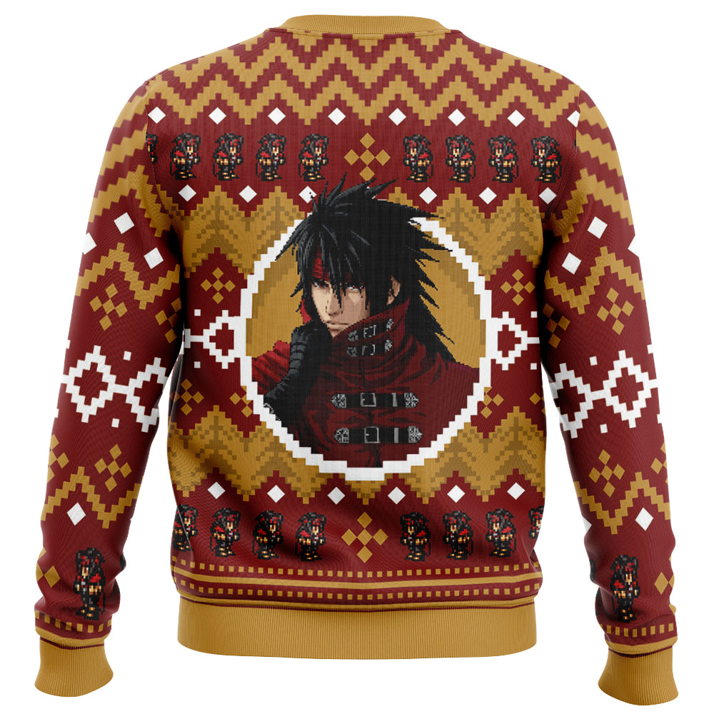 Christmas Vincent Final Fantasy VII Ugly Christmas Sweater