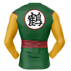 Crane School DBZ Long Sleeve Rash Guard Compression Shirt
