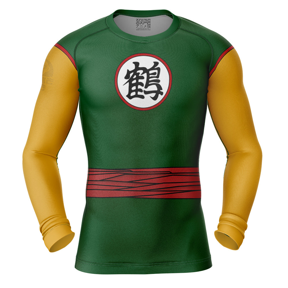 Crane School DBZ Long Sleeve Rash Guard Compression Shirt