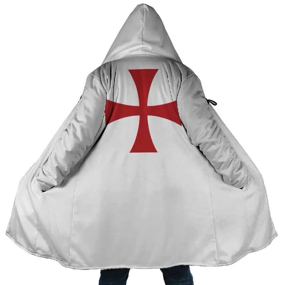 Crusader Templar Cross Dream Cloak Coat